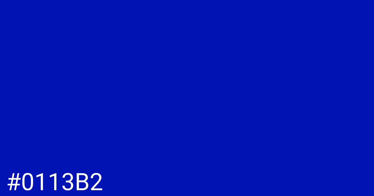 Hex color #0113b2 graphic