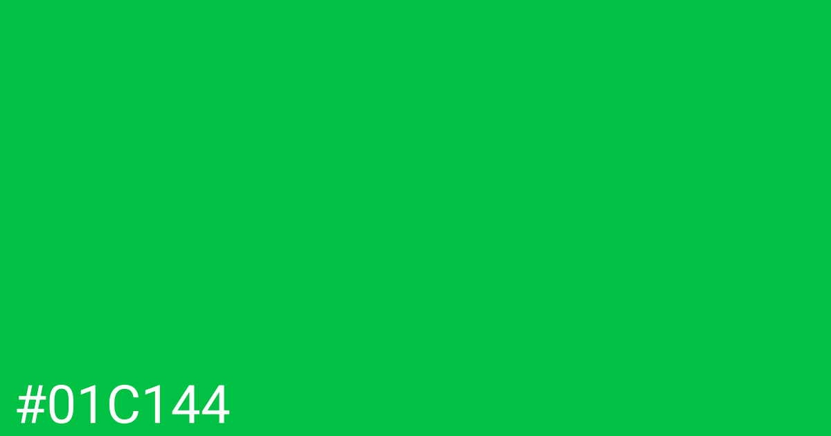 Hex color #01c144 graphic