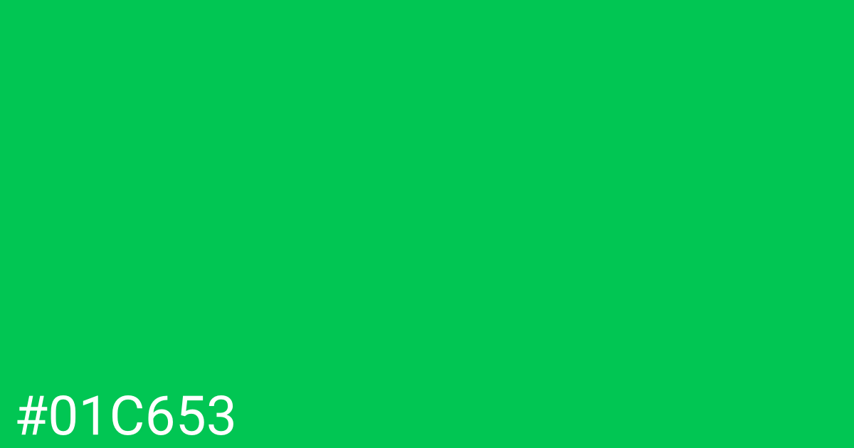 Hex color #01c653 graphic