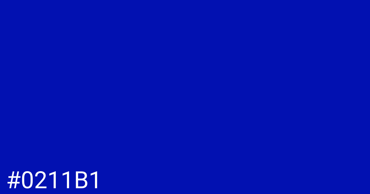 Hex color #0211b1 graphic