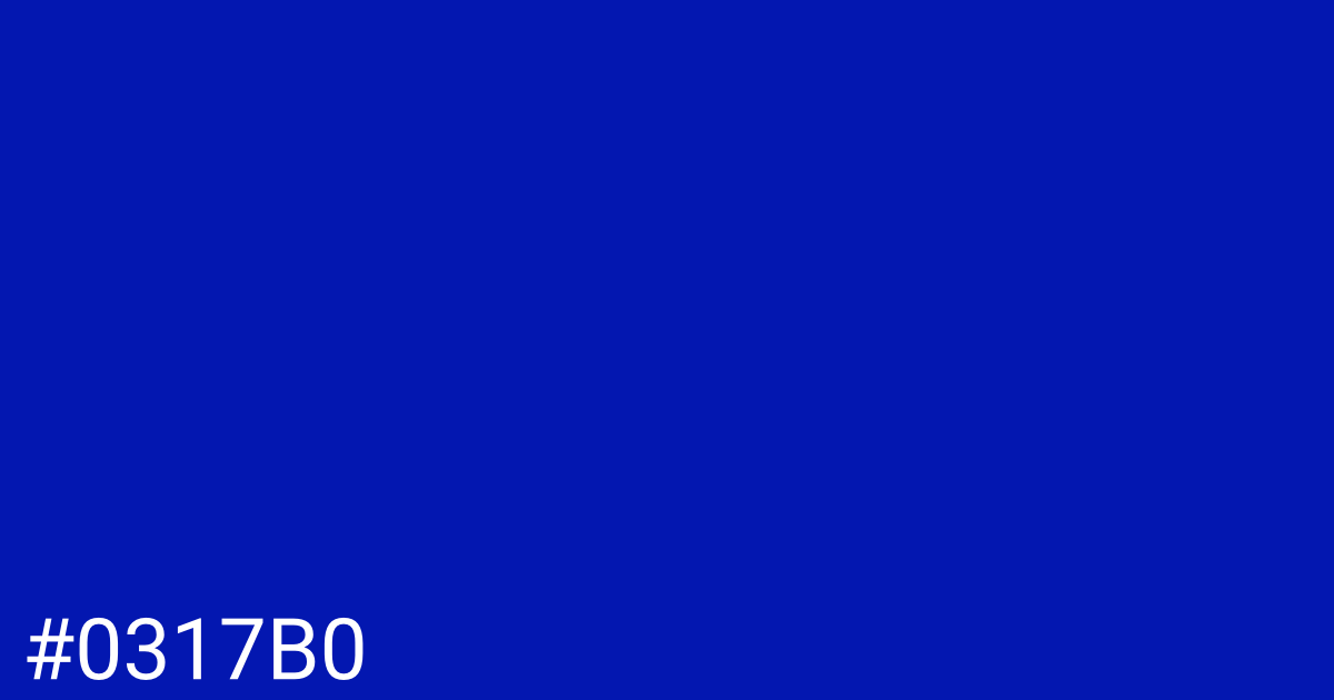 Hex color #0317b0 graphic