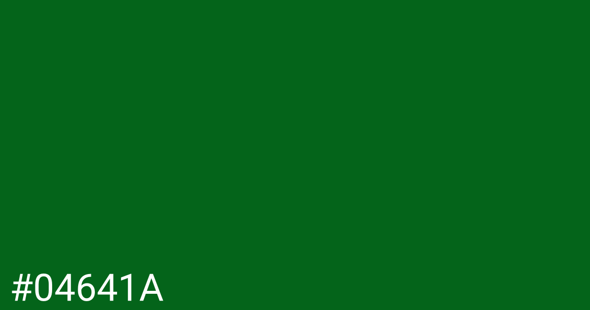Hex color #04641a graphic
