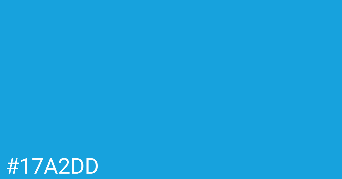 Hex color #17a2dd graphic