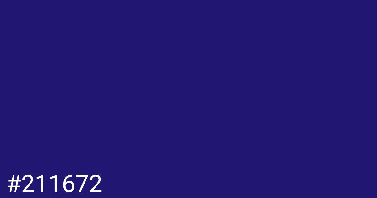 Hex color #211672 graphic