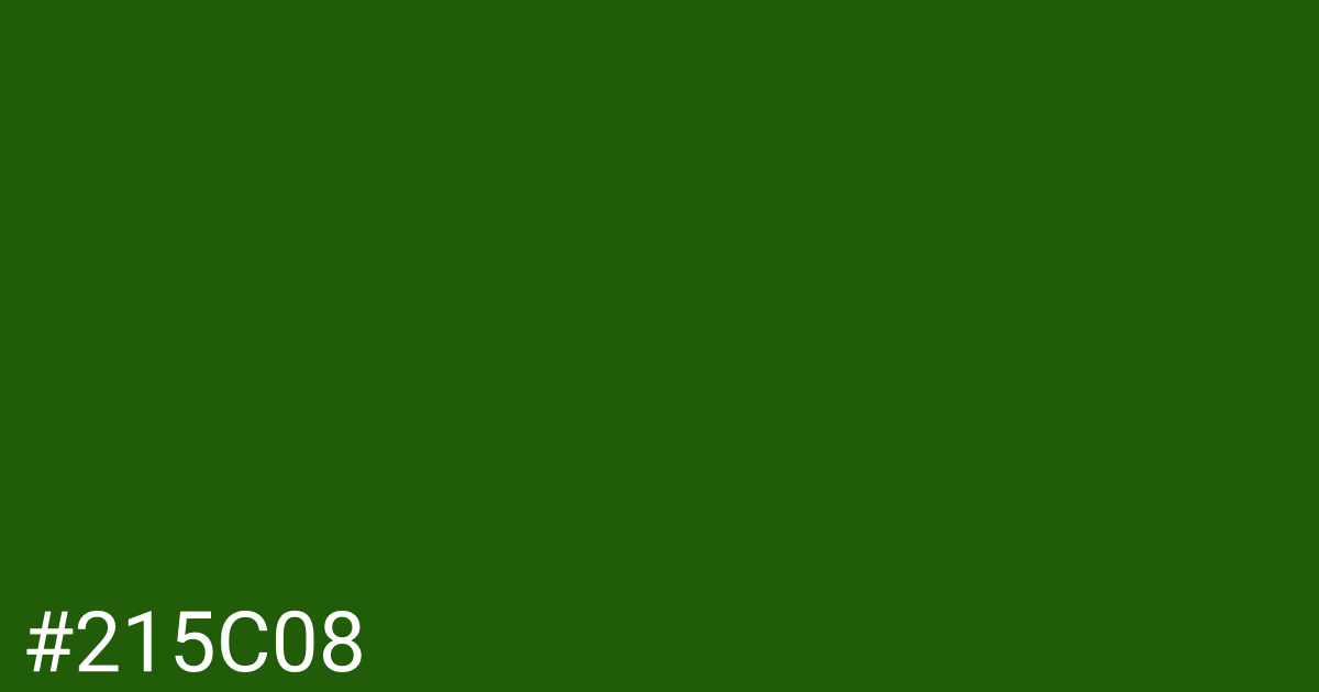 Hex color #215c08 graphic