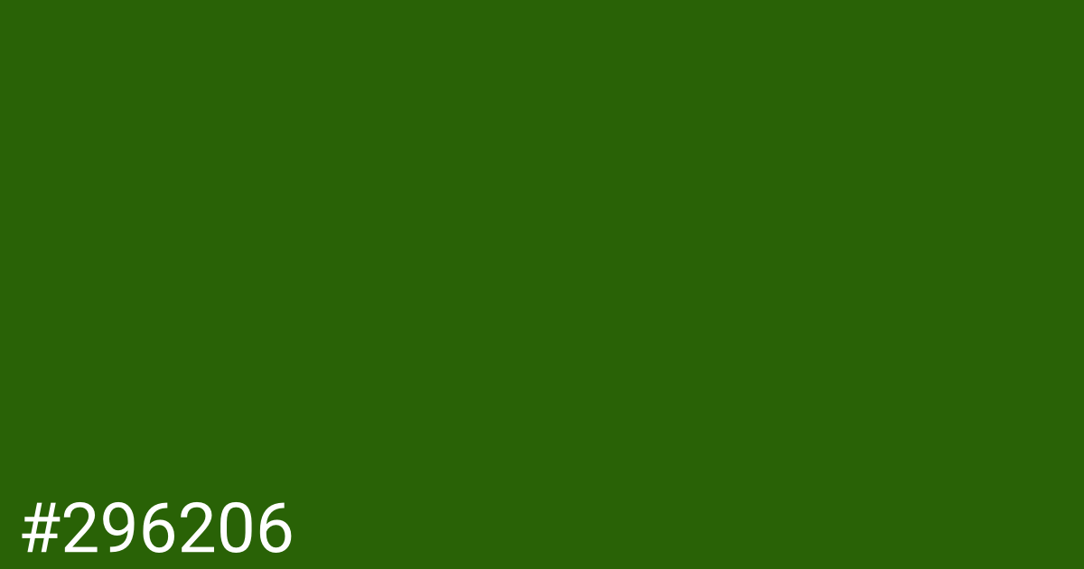 Hex color #296206 graphic