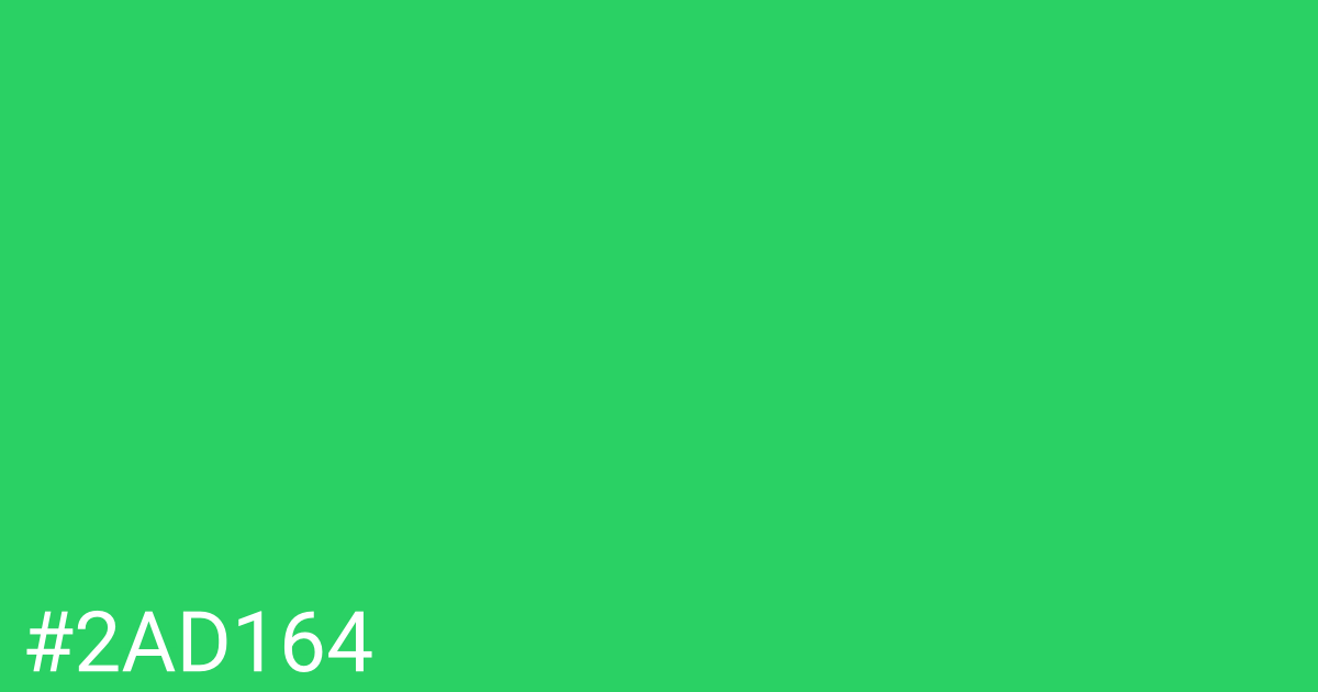 Hex color #2ad164 graphic