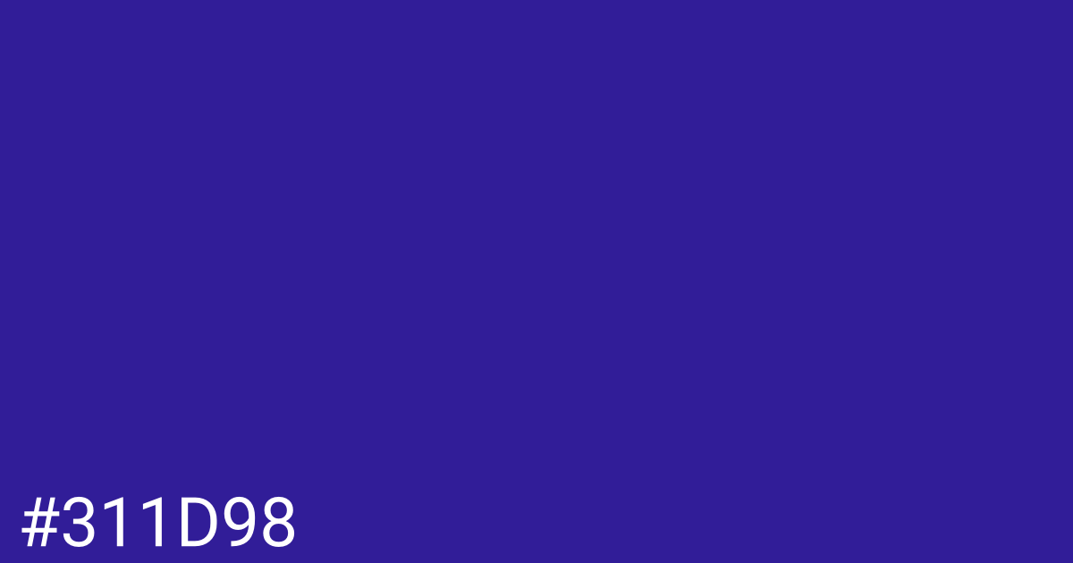 Hex color #311d98 graphic