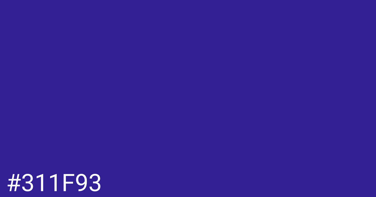 Hex color #311f93 graphic