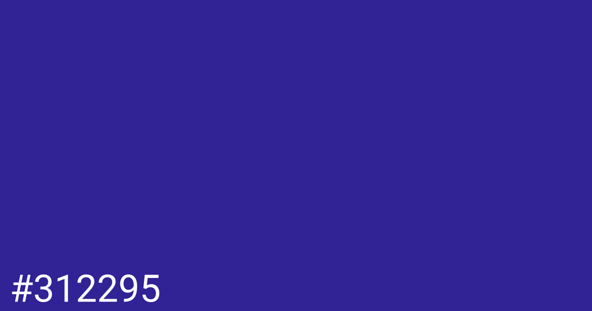 Hex color #312295 graphic