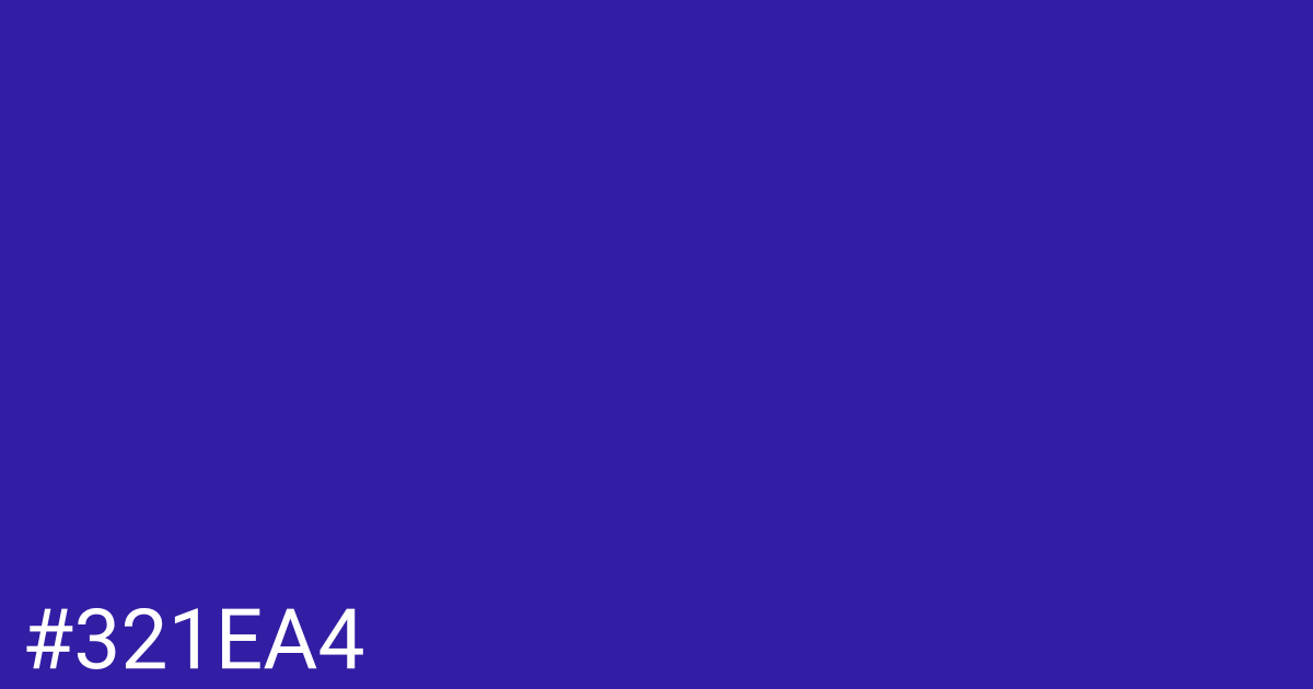 Hex color #321ea4 graphic