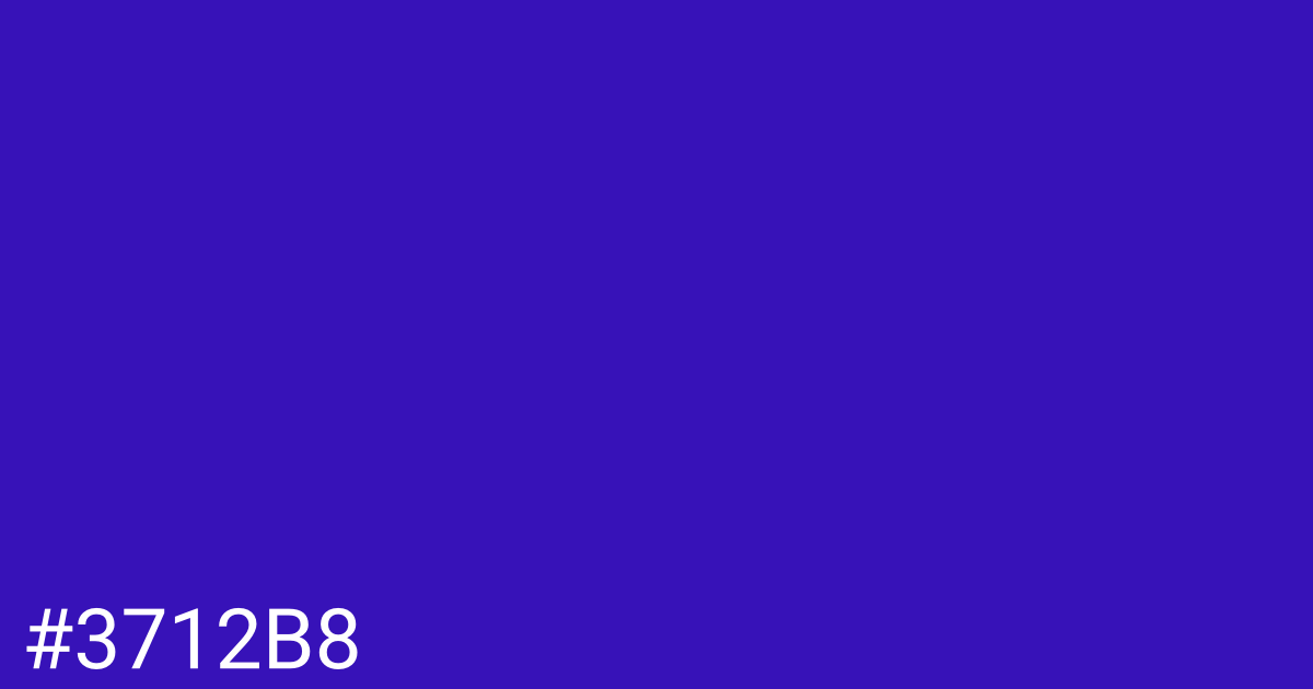 Hex color #3712b8 graphic