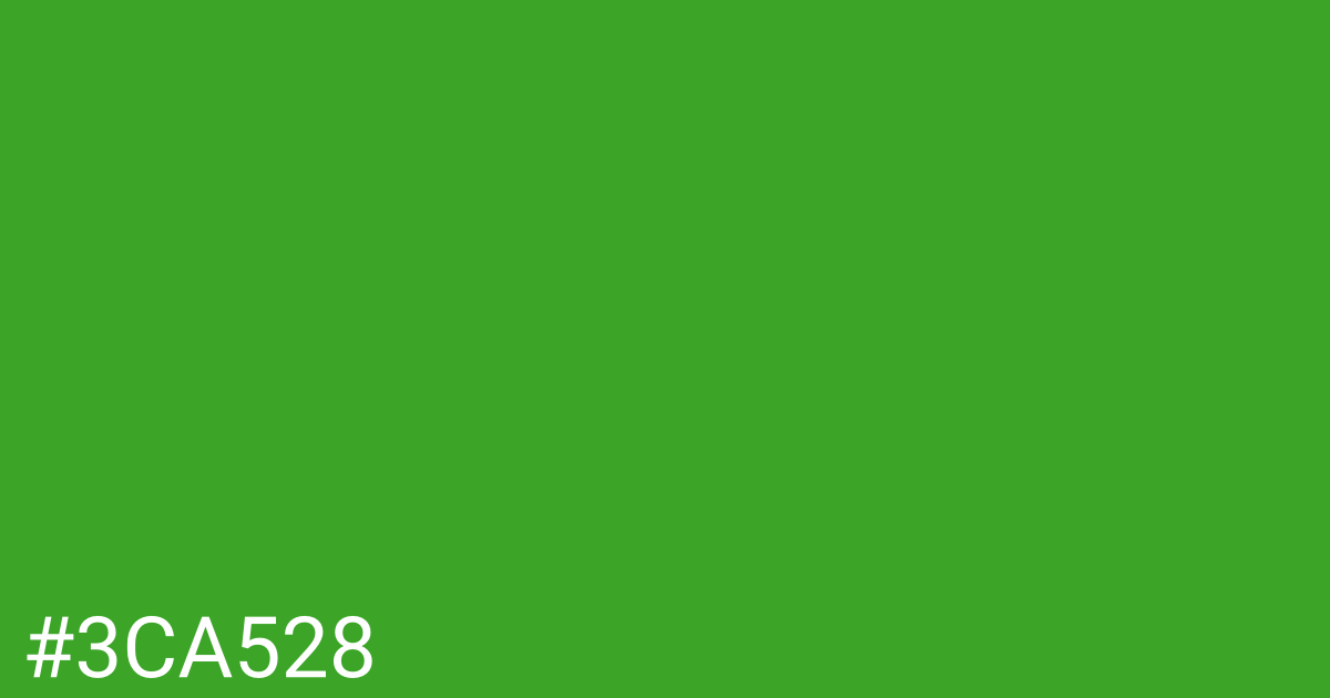 Hex color #3ca528 graphic