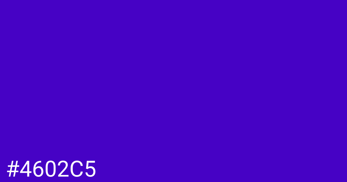 Hex color #4602c5 graphic