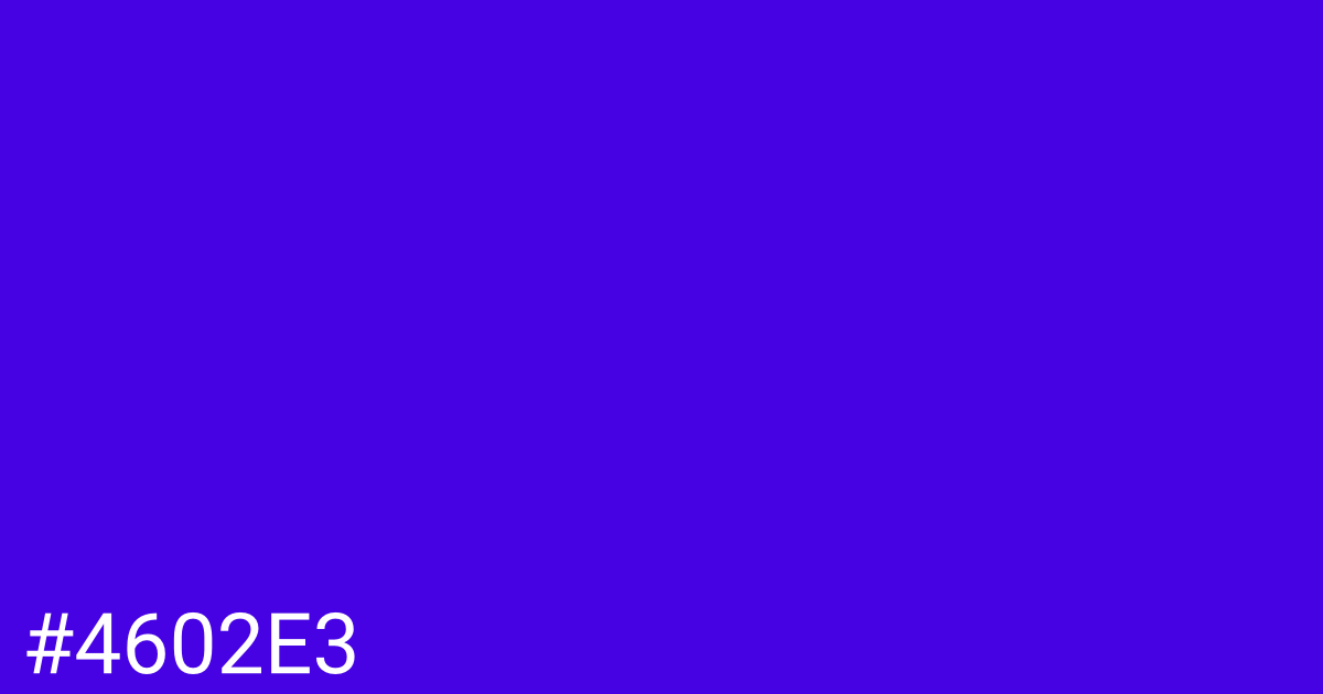 Hex color #4602e3 graphic