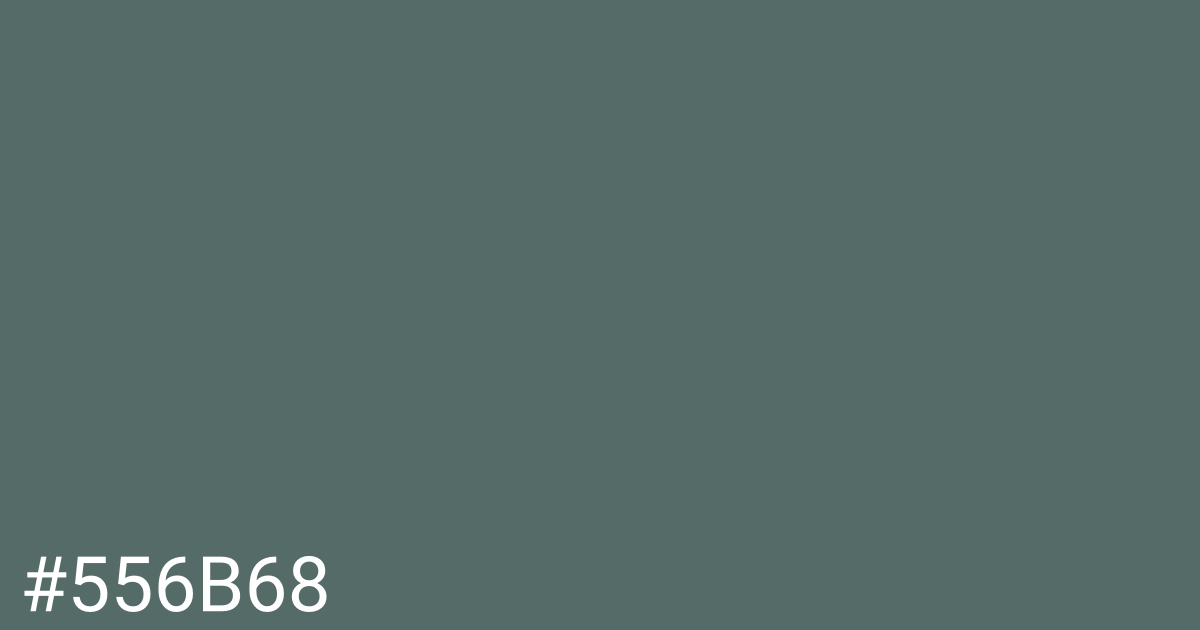 Hex color #556b68 graphic