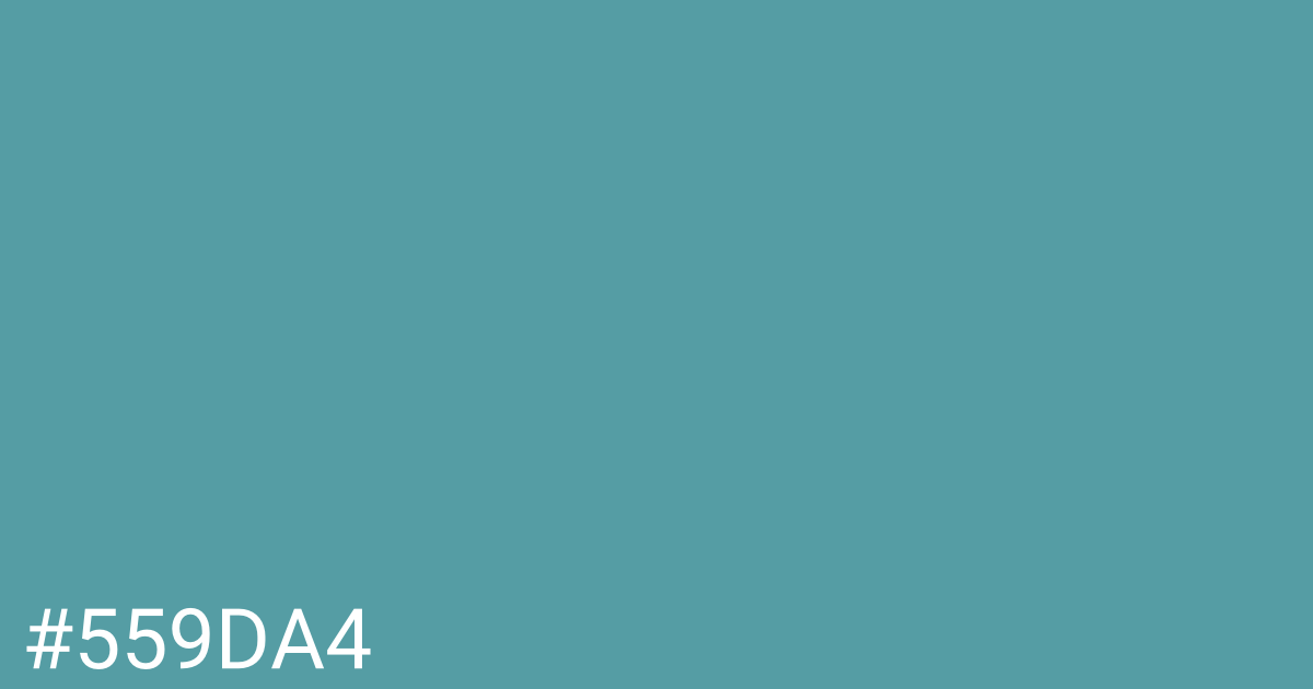 Hex color #559da4 graphic