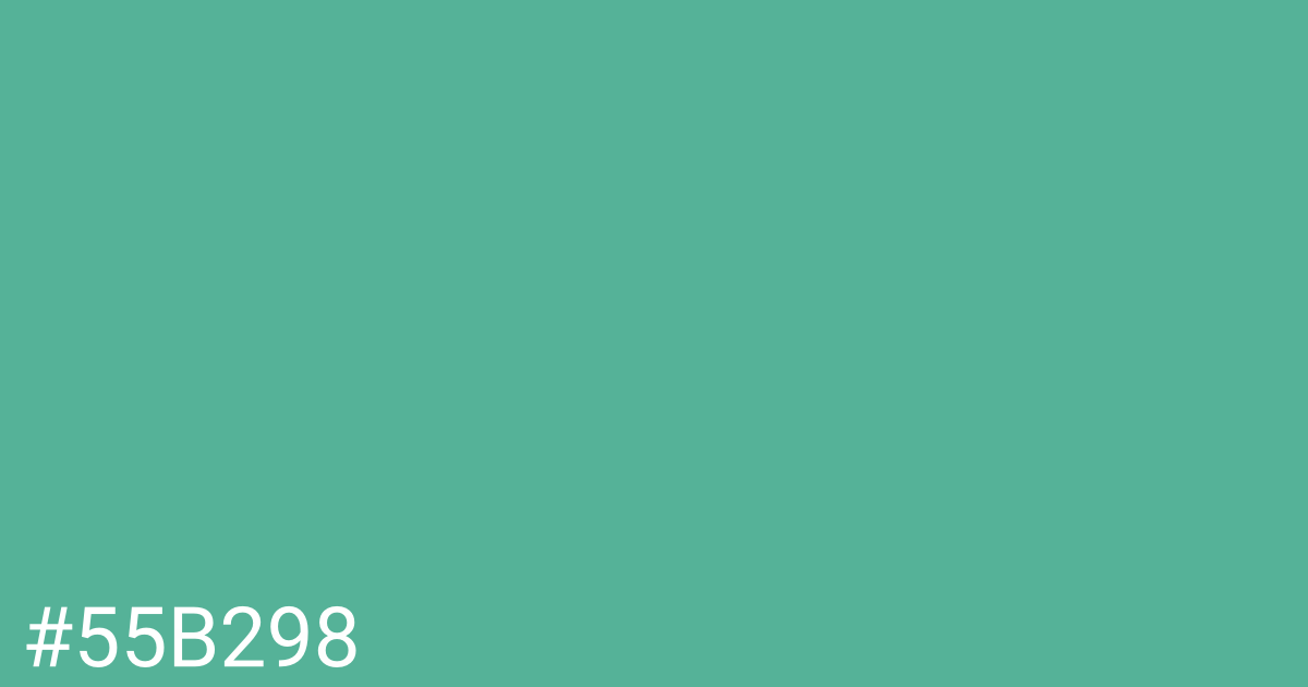 Hex color #55b298 graphic