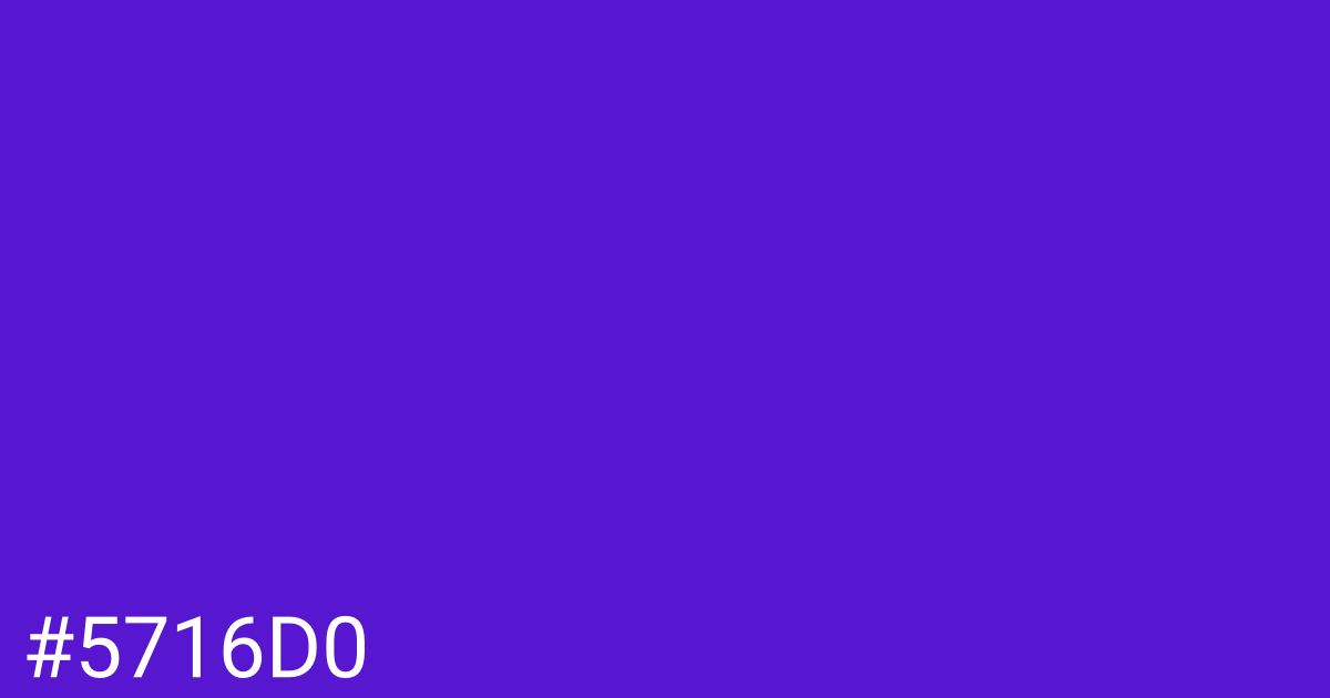 Hex color #5716d0 graphic