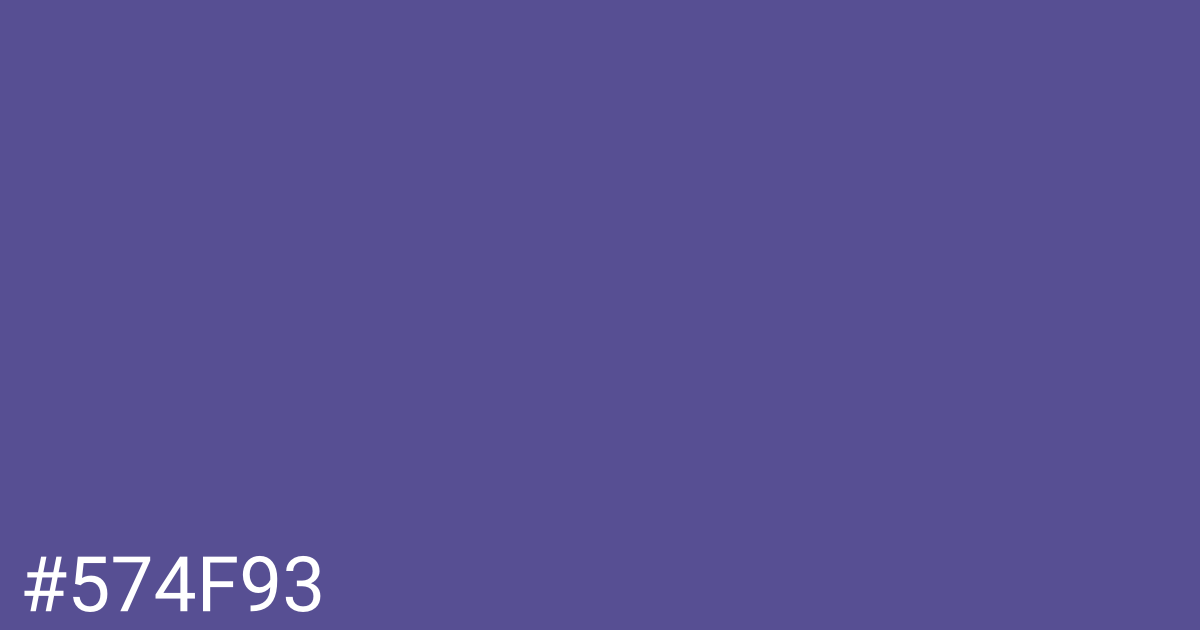 Hex color #574f93 graphic