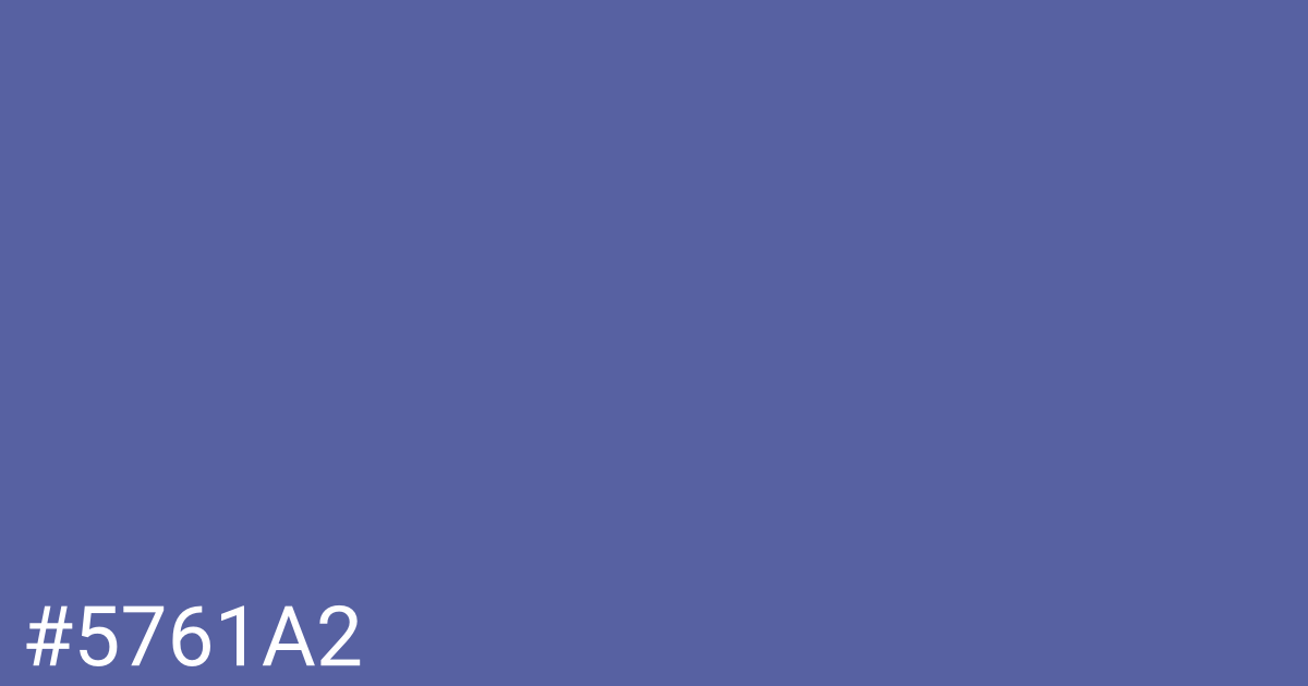 Hex color #5761a2 graphic