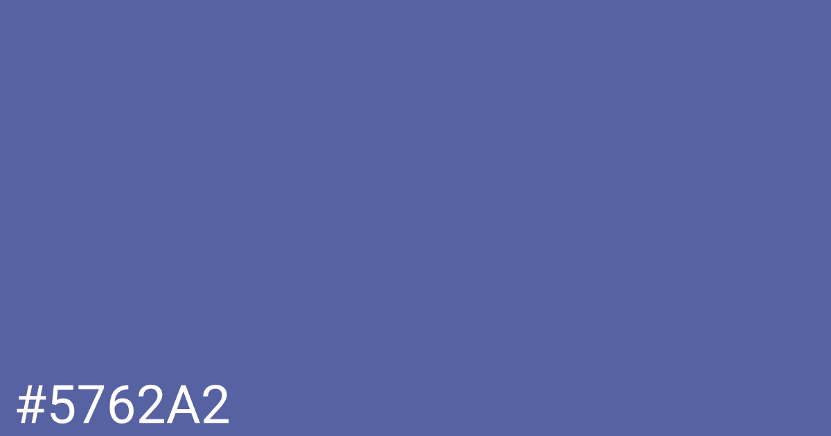 Hex color #5762a2 graphic