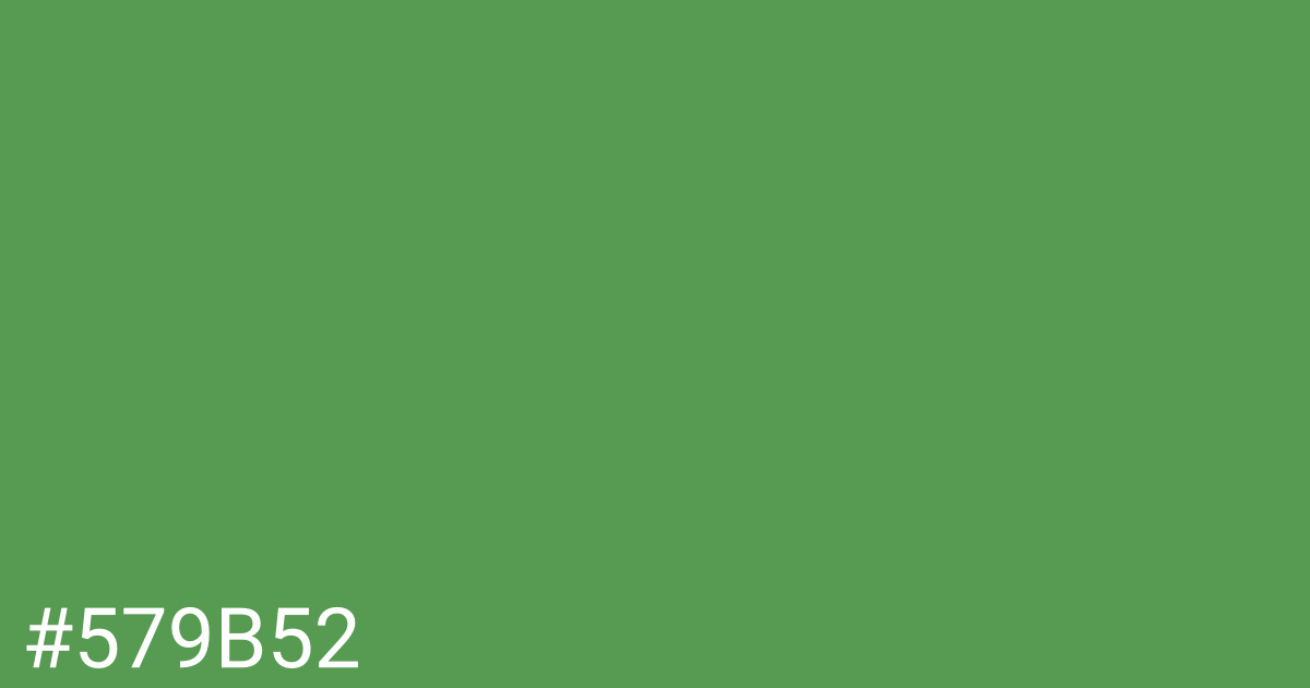 Hex color #579b52 graphic