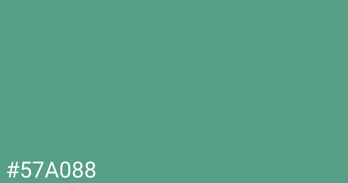 Hex color #57a088 graphic