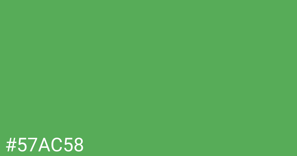 Hex color #57ac58 graphic