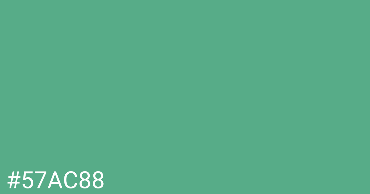 Hex color #57ac88 graphic