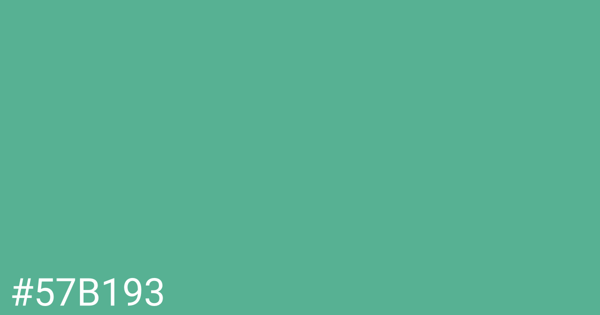 Hex color #57b193 graphic