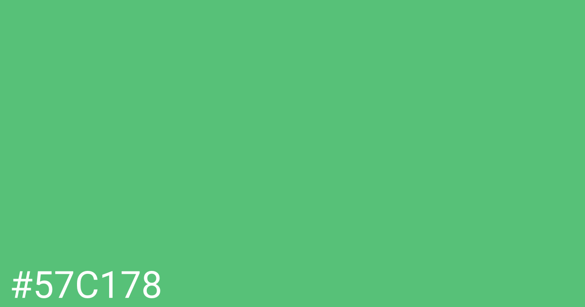 Hex color #57c178 graphic