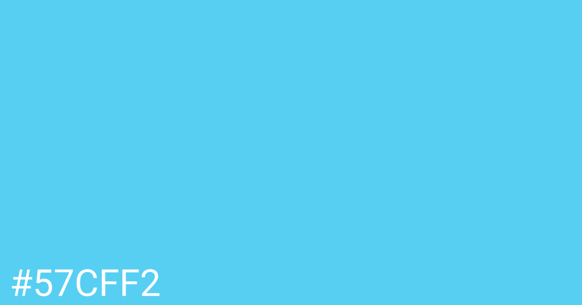 Hex color #57cff2 graphic