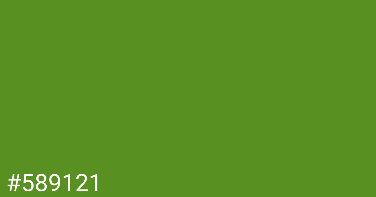 Hex color #589121 graphic