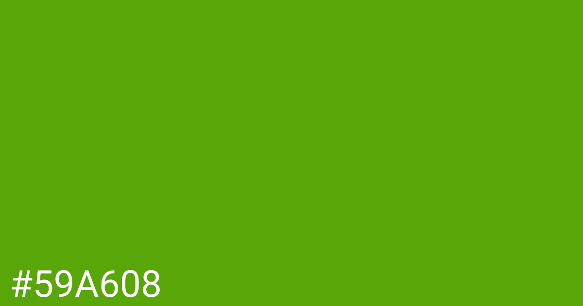 Hex color #59a608 graphic