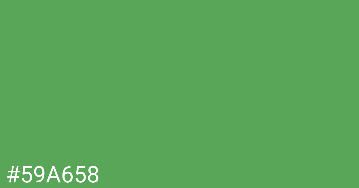 Hex color #59a658 graphic