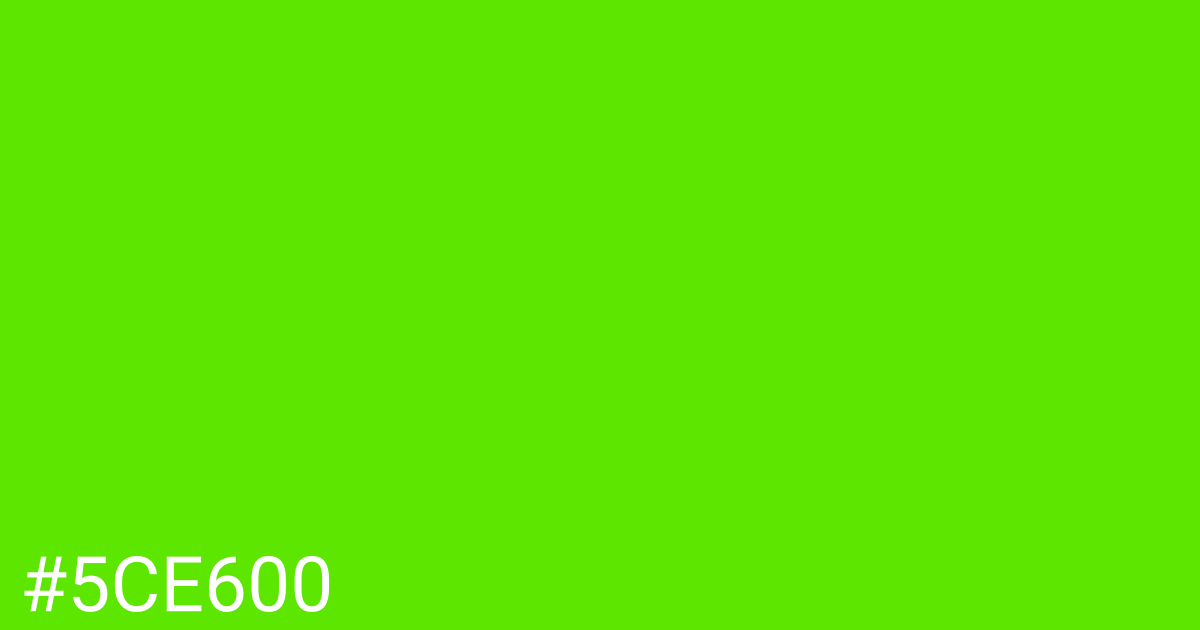 Hex color #5ce600 graphic