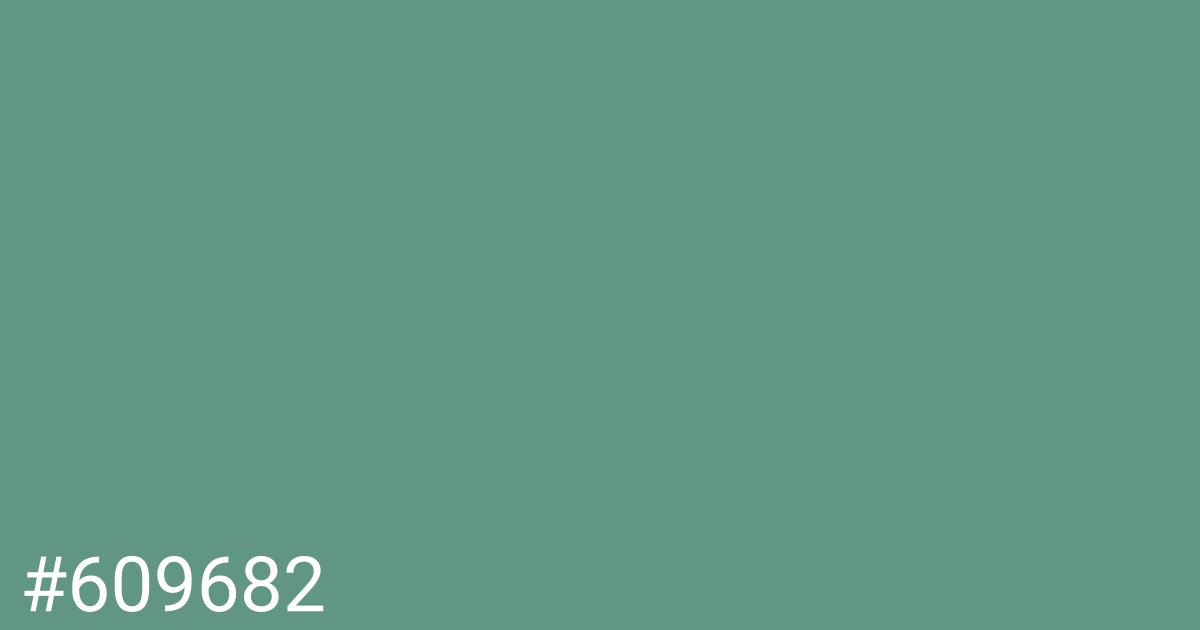 Hex color #609682 graphic