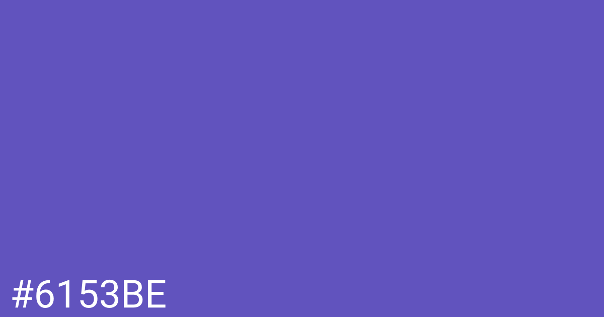 Hex color #6153be graphic