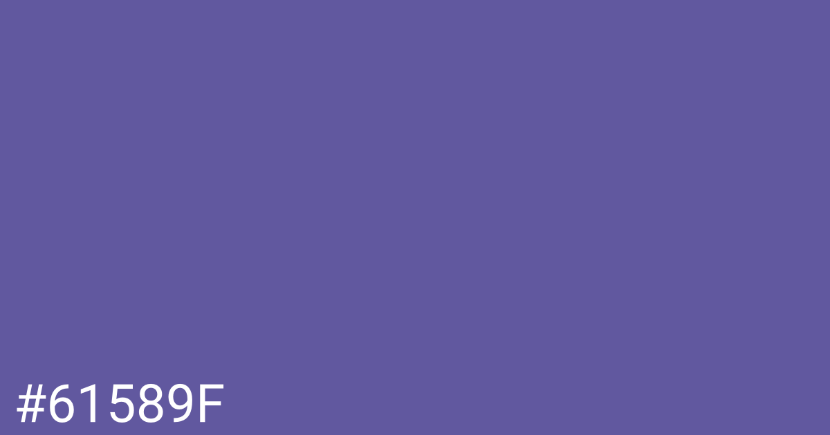 Hex color #61589f graphic