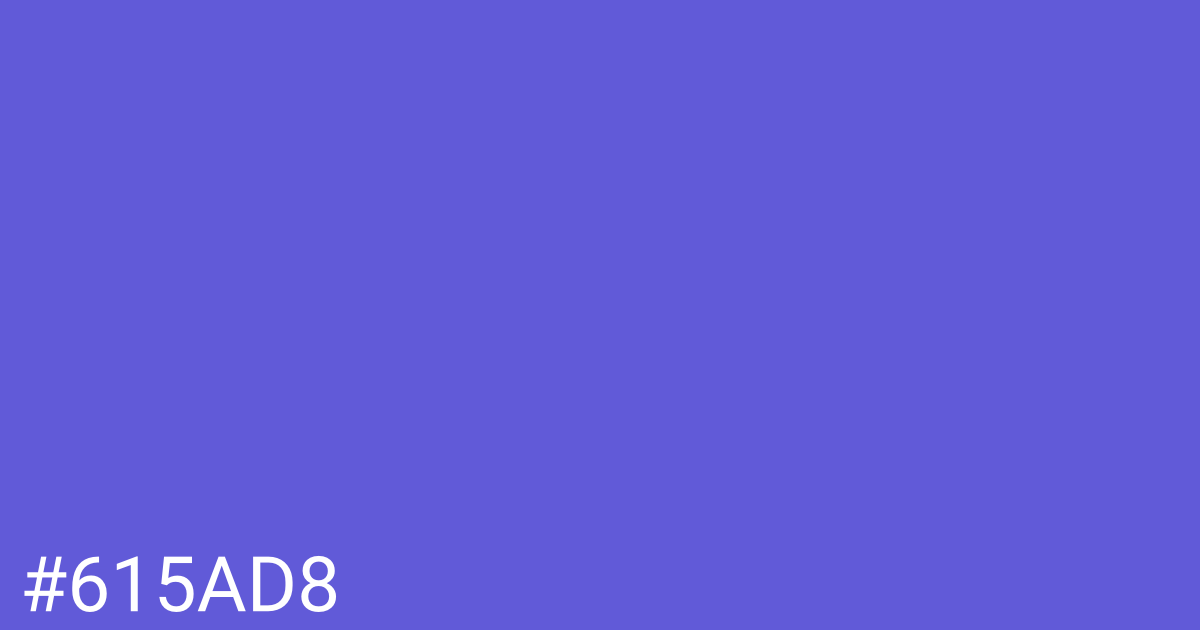 Hex color #615ad8 graphic