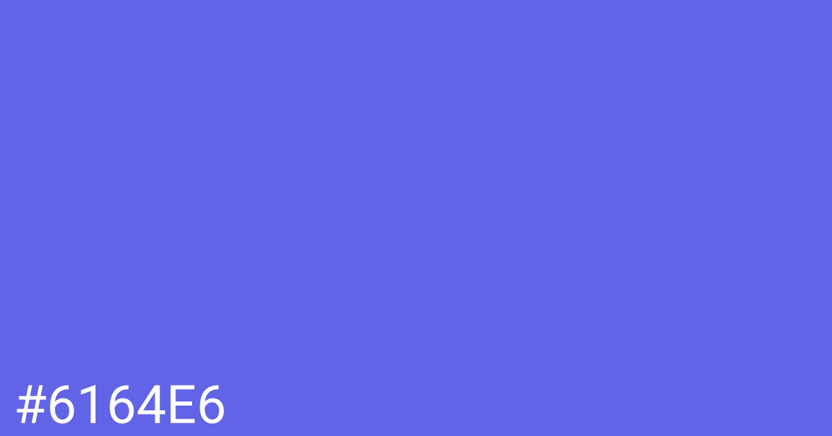 Hex color #6164e6 graphic