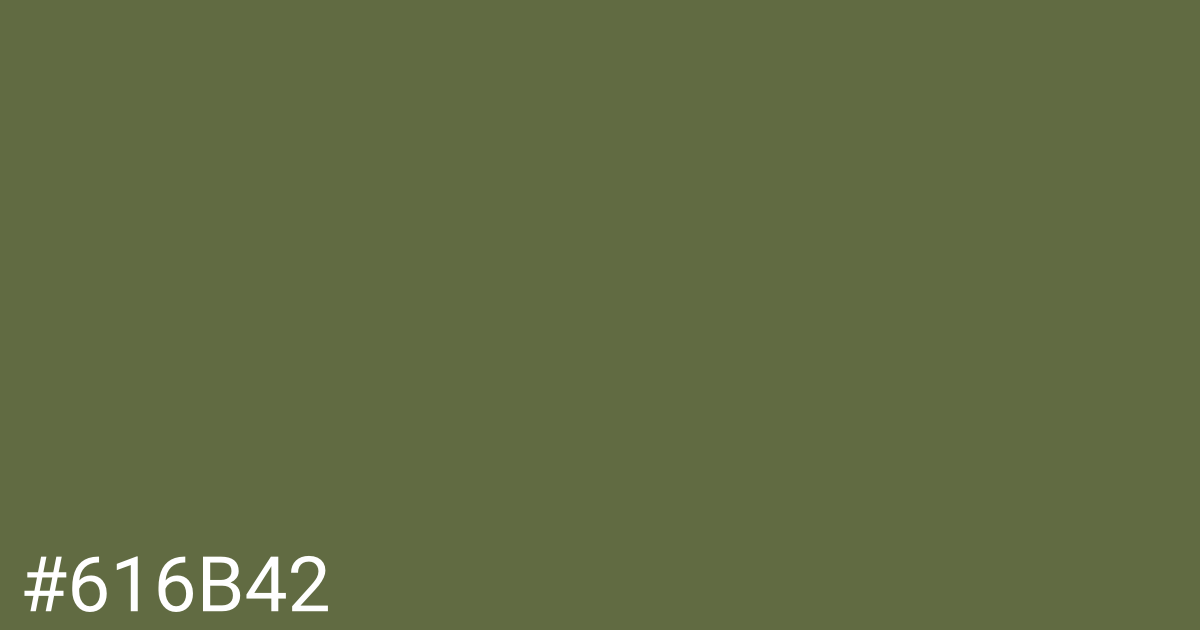 Hex color #616b42 graphic