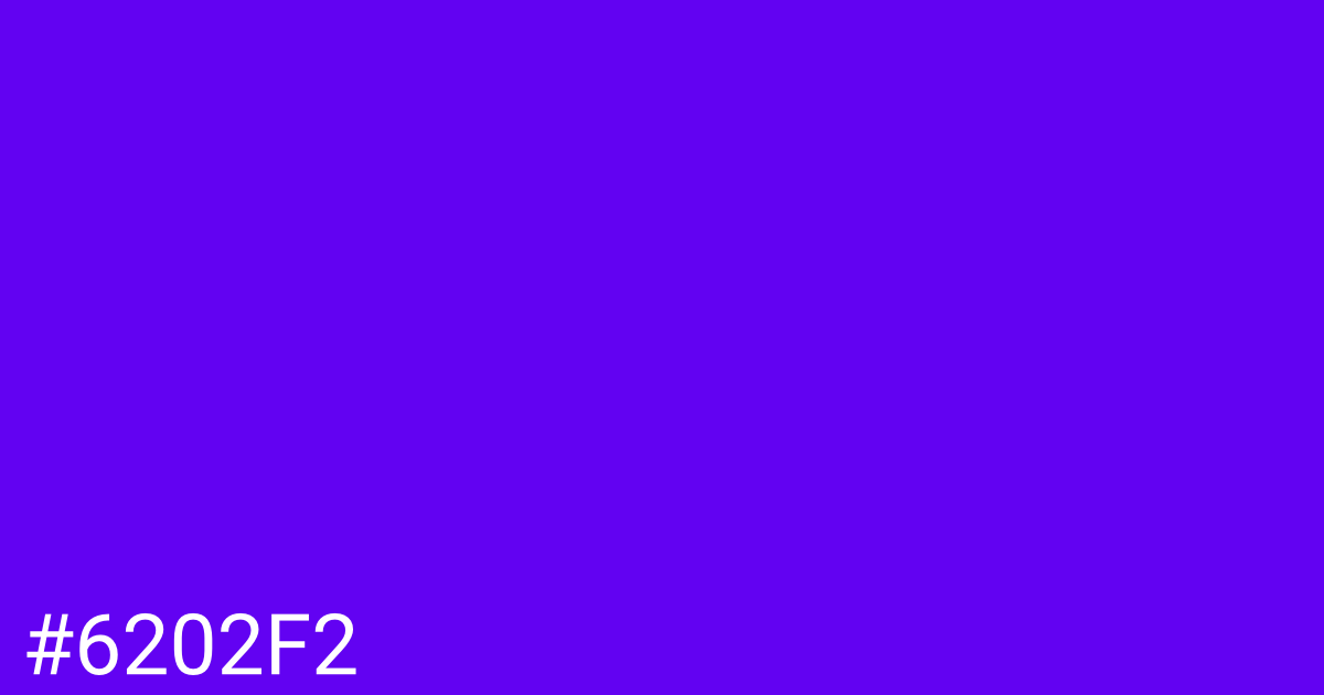 Hex color #6202f2 graphic