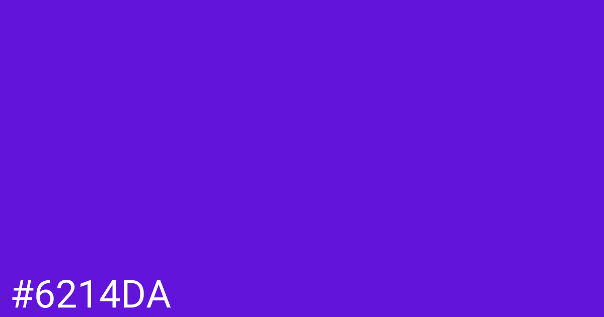 Hex color #6214da graphic
