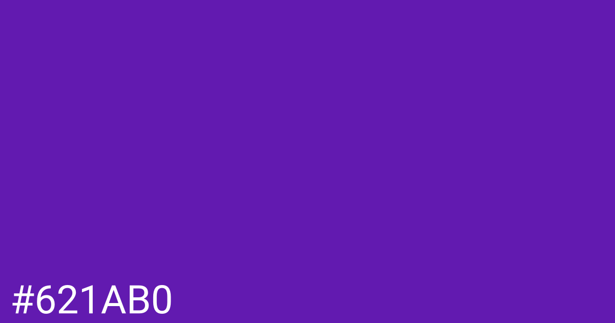 Hex color #621ab0 graphic