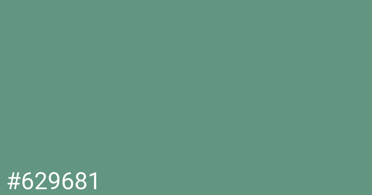 Hex color #629681 graphic