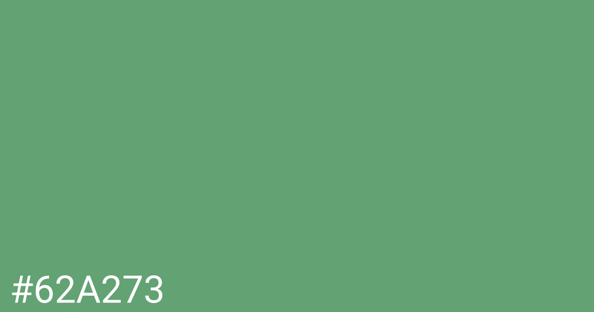 Hex color #62a273 graphic