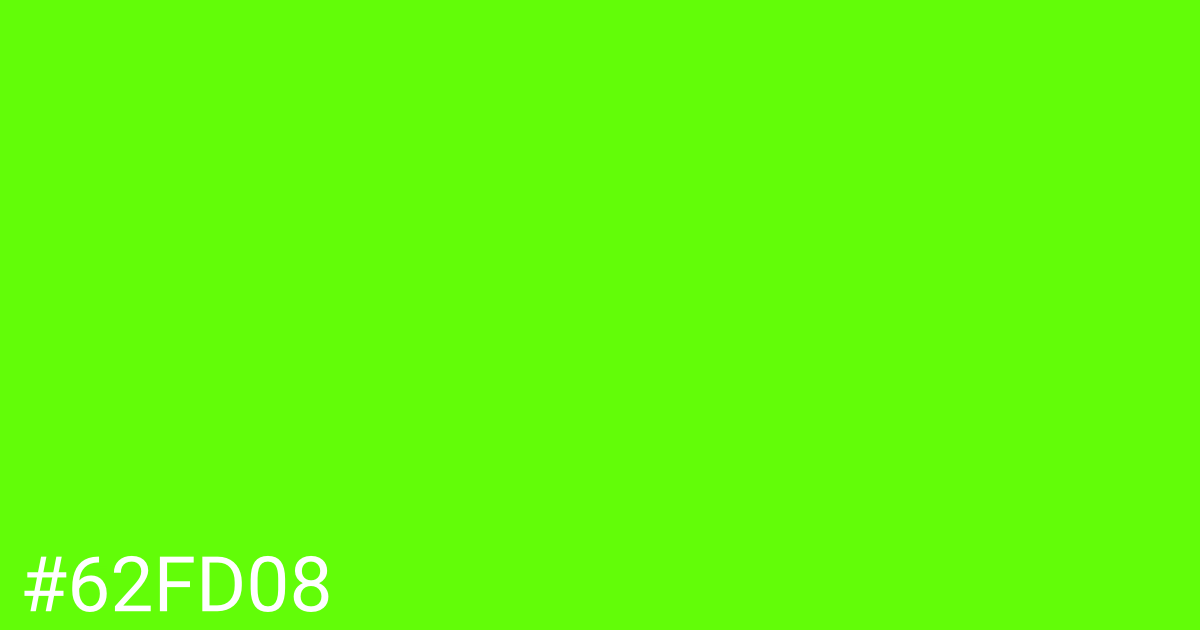 Hex color #62fd08 graphic