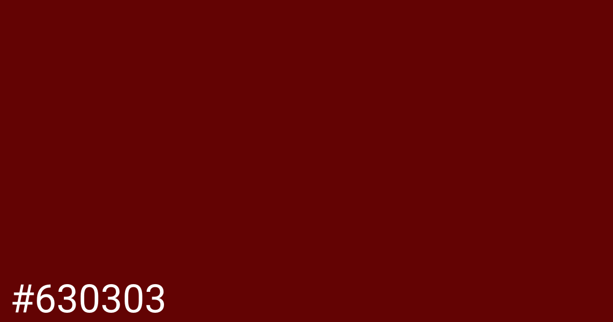 Hex color #630303 graphic